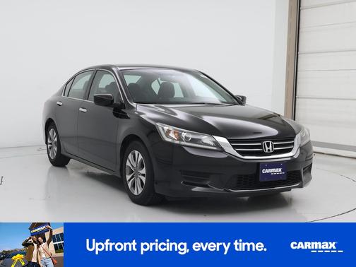 Black 2015 Honda Accord LX
