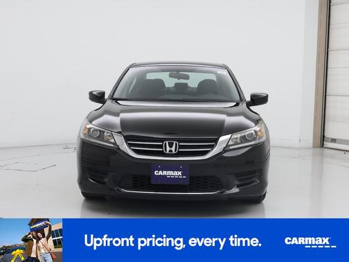 Black 2015 Honda Accord LX