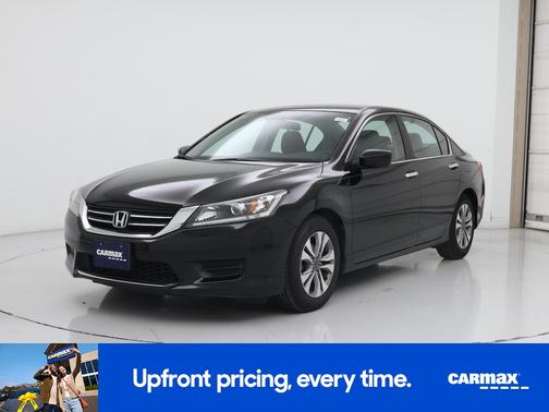 Black 2015 Honda Accord LX