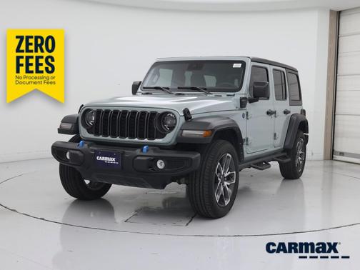 Gray 2024 Jeep Wrangler 4xe Sport S