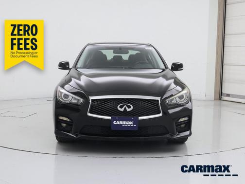 Black 2014 INFINITI Q50 Sport
