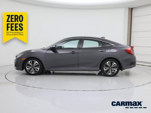 Gray 2016 Honda Civic EX-L