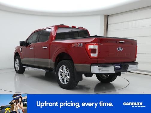 Burgundy 2021 Ford F-150 Lariat