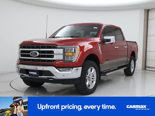 Burgundy 2021 Ford F-150 Lariat