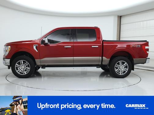 Burgundy 2021 Ford F-150 Lariat