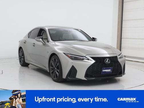 Silver 2021 Lexus IS 350 F-Sport