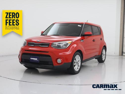 Red 2018 Kia Soul +