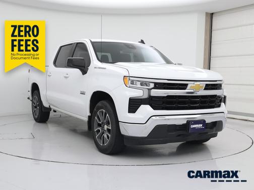 White 2022 Chevrolet Silverado 1500 LT