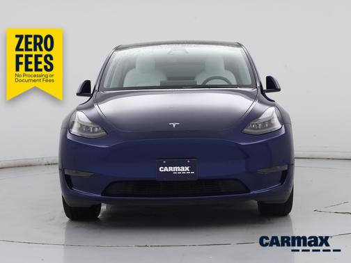 Blue 2024 Tesla Model Y Long Range