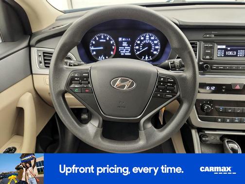 Blue 2017 Hyundai SONATA