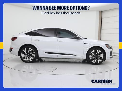 White 2024 Audi Q8 e-tron Sportback S-Line Prestige