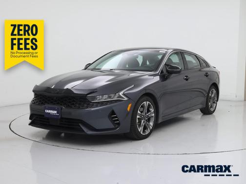Gray 2022 Kia K5 EX