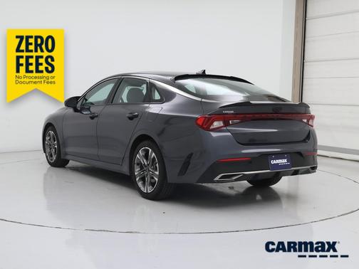 Gray 2022 Kia K5 EX