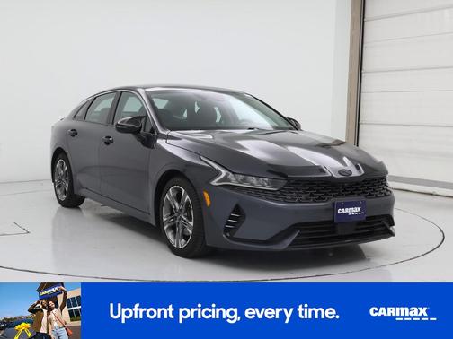 Gray 2022 Kia K5 EX
