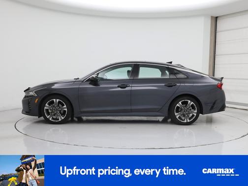 Gray 2022 Kia K5 EX
