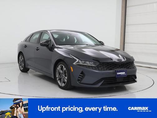 Gray 2022 Kia K5 EX