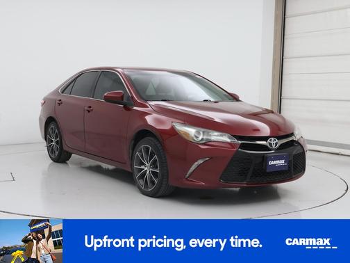 Red 2017 Toyota Camry XSE