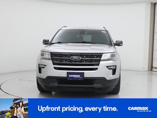 Silver 2019 Ford Explorer XLT