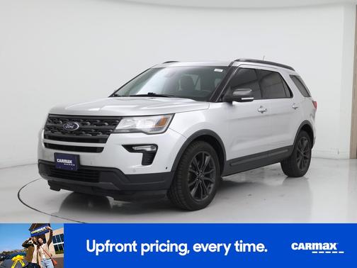 Silver 2019 Ford Explorer XLT