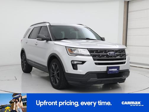 Silver 2019 Ford Explorer XLT