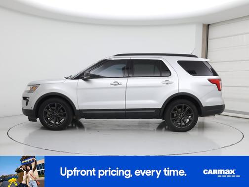 Silver 2019 Ford Explorer XLT