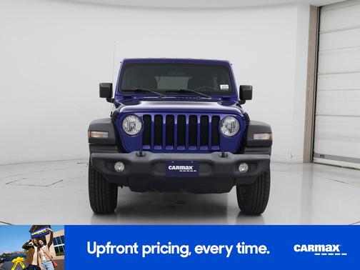 Blue 2020 Jeep Wrangler Sport S