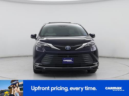 Blue 2025 Toyota Sienna Platinum
