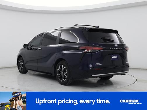 Blue 2025 Toyota Sienna Platinum