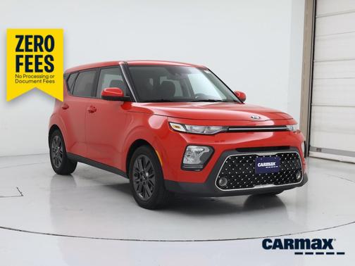 Red 2021 Kia Soul EX