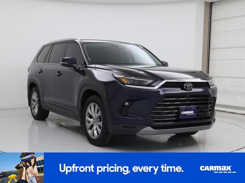 Blue 2024 Toyota Grand Highlander Hybrid Limited