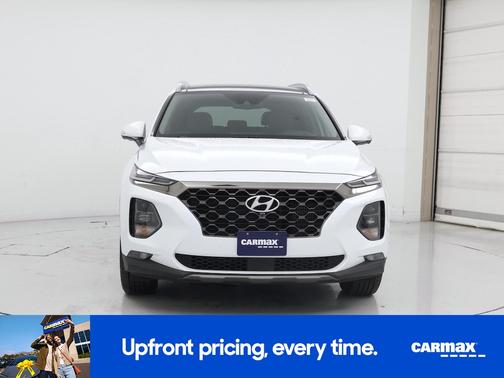 White 2020 Hyundai SANTA FE Limited