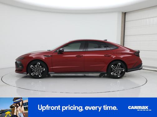 Red 2025 Hyundai SONATA N Line