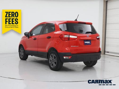 Red 2021 Ford EcoSport S