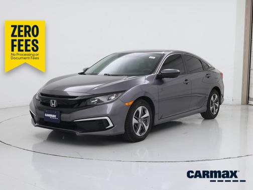 Gray 2019 Honda Civic LX
