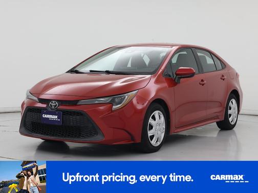 Red 2020 Toyota Corolla LE