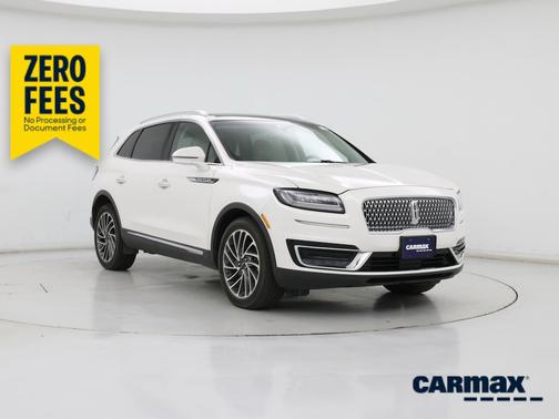 White 2019 Lincoln Nautilus Reserve