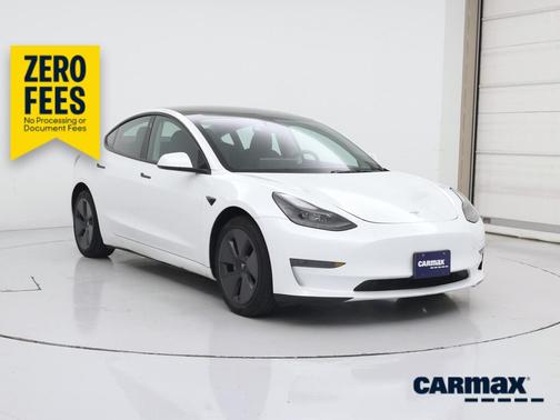White 2023 Tesla Model 3