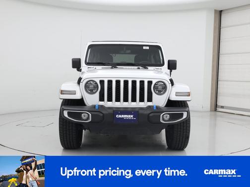 White 2022 Jeep Wrangler Unlimited 4xe Unlimited Sahara