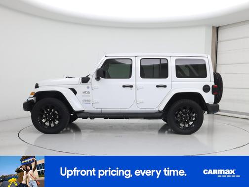 White 2022 Jeep Wrangler Unlimited 4xe Unlimited Sahara