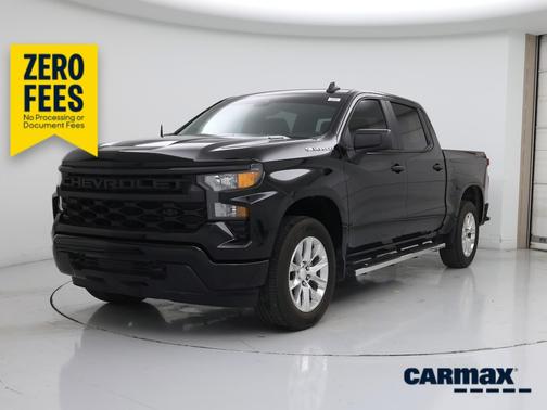 Black 2025 Chevrolet Silverado 1500 Custom