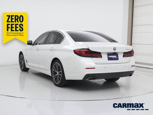 White 2021 BMW 530e
