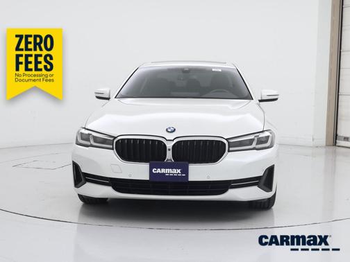 White 2021 BMW 530e
