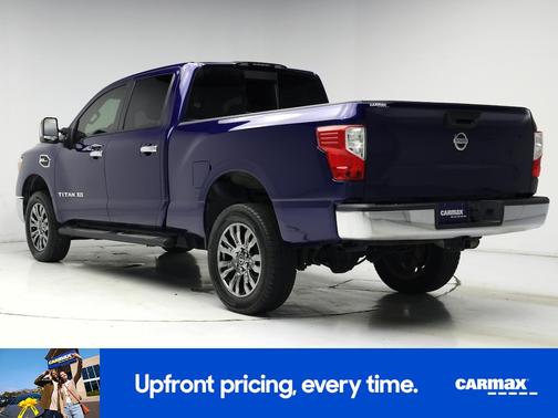 Blue 2018 Nissan Titan XD SV