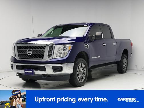 Blue 2018 Nissan Titan XD SV
