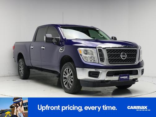 Blue 2018 Nissan Titan XD SV