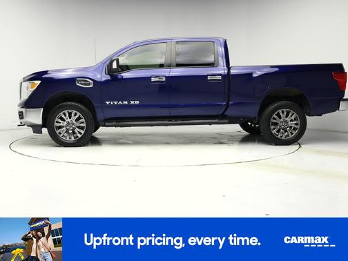 Blue 2018 Nissan Titan XD SV