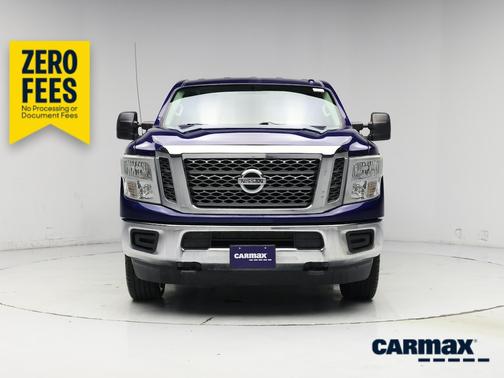 Blue 2018 Nissan Titan XD SV