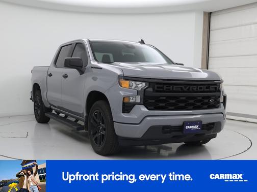 Gray 2024 Chevrolet Silverado 1500 Custom