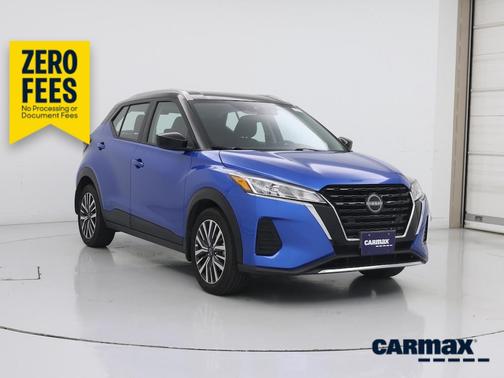 Blue 2023 Nissan Kicks SV
