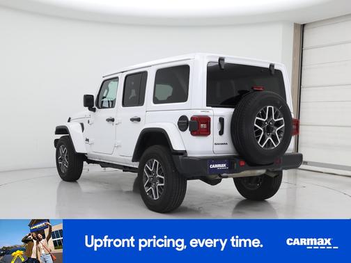 White 2025 Jeep Wrangler Sahara